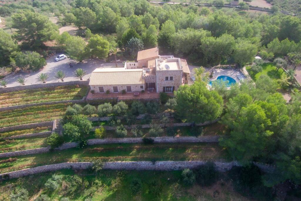 Es Castell De Ca N'Alou De Ses Cases Noves S'Horta Экстерьер фото
