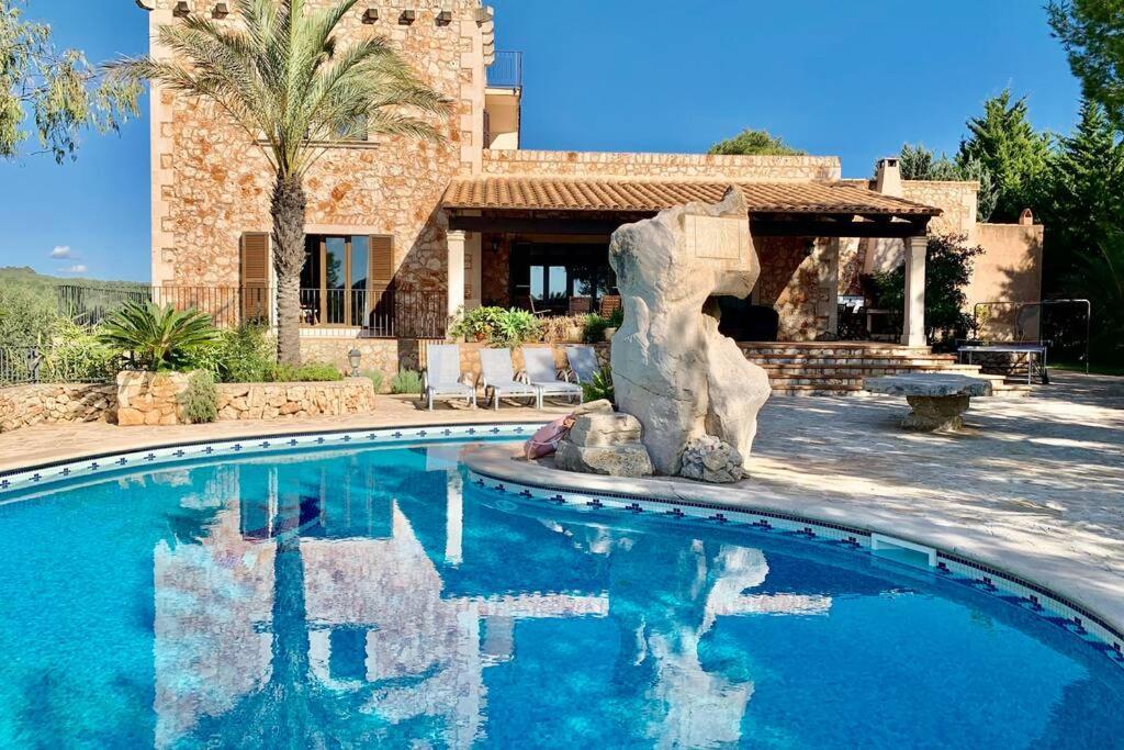 Es Castell De Ca N'Alou De Ses Cases Noves S'Horta Экстерьер фото